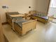 Bệnh viện hợp kim nhôm lan can vật liệu gỗ hai chức năng giường bằng tay