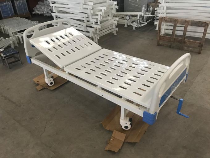Hướng dẫn sử dụng có thể điều chỉnh trở lại Medicare 480mm 250kgs Giường bệnh viện một tay quay 0
