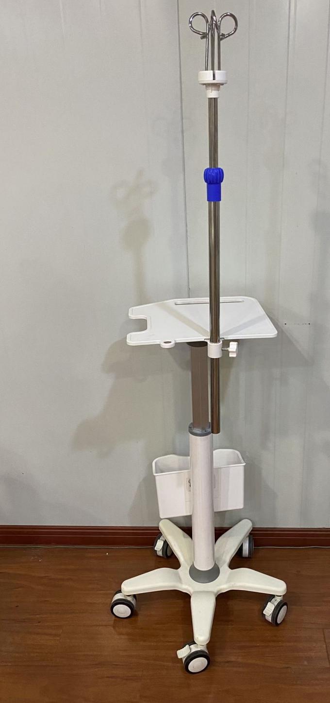 Giá đỡ xe đẩy di động Loại tiêu chuẩn y tế Xe đẩy theo dõi bệnh nhân Sản xuất tùy chỉnh 0