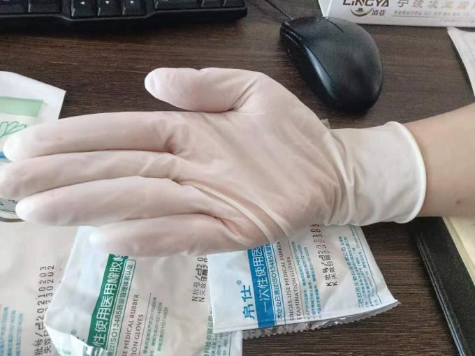 Kiểm tra cao su y tế Găng tay dùng một lần Kiểm tra nitrile Găng tay dùng một lần 1