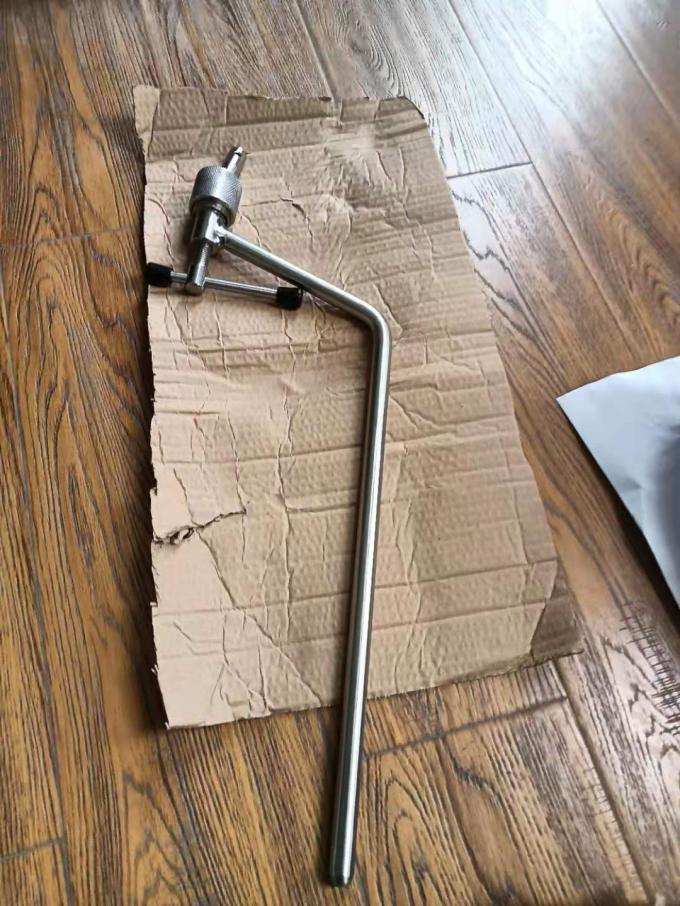 Giá đỡ chân bằng thép không gỉ PU Bộ phận màu hồng cho giường bệnh viện cho giường giao hàng 1