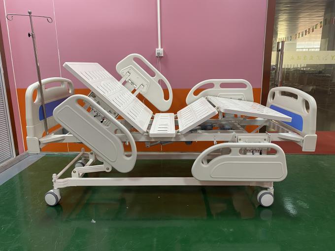 ICU Ward Phòng 3 chức năng Giường bệnh viện điện Màu xanh trắng 0