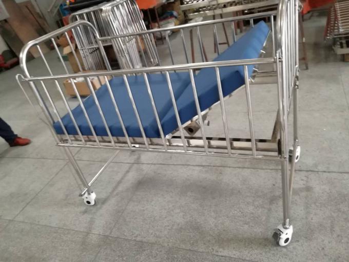 Vật liệu thép không gỉ Giường bệnh viện trẻ sơ sinh Y tế 0