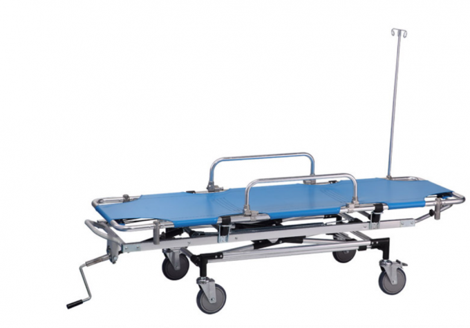 Vật liệu hợp kim nhôm Xe đẩy khẩn cấp Màu xanh lam 0