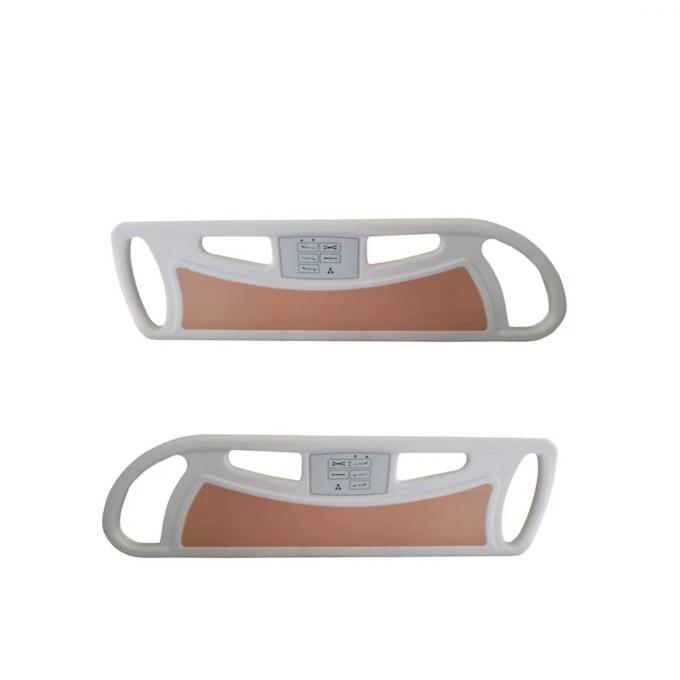 Side Rails Bệnh viện giường đính kèm PP với nút bấm điện đa chức năng 0