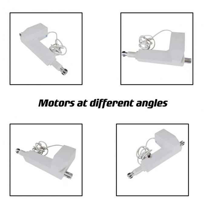 Động cơ nam châm vĩnh cửu 24V DC Bộ truyền động tuyến tính màu trắng cho giường y tế 1
