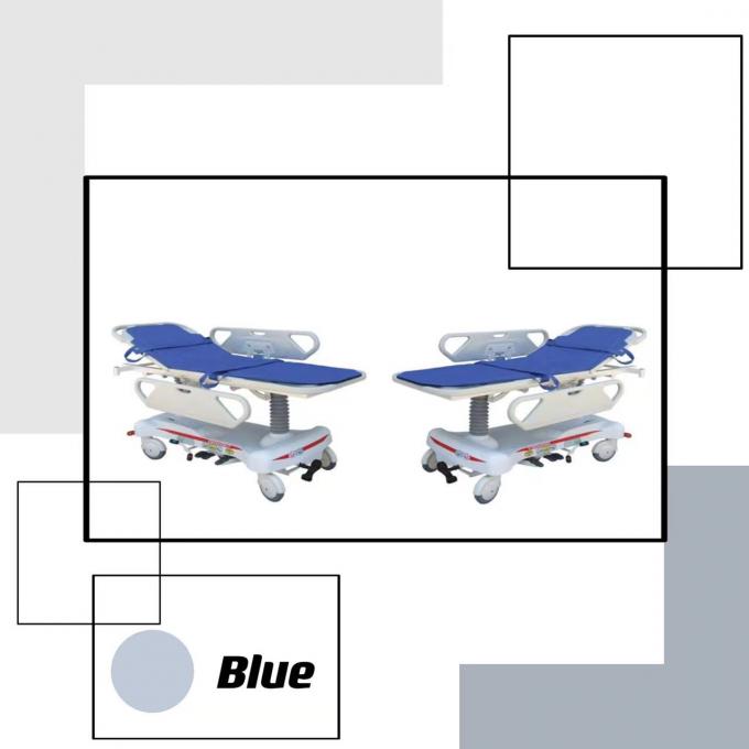 ABS Tay vịn Cơ khí Tay vịn Vận chuyển y tế Giường cáng cấp cứu bệnh nhân 0