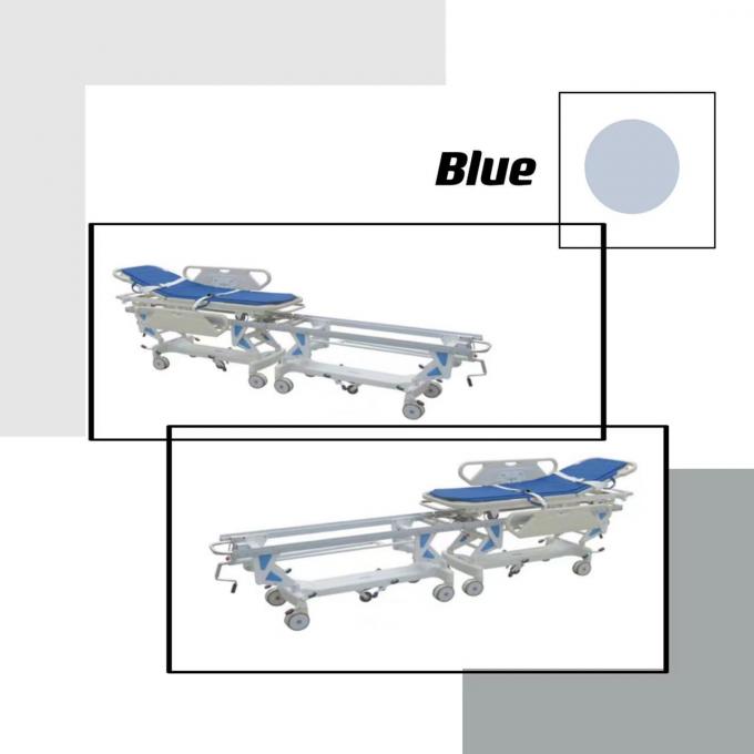 Xe cứu hộ khẩn cấp tùy chỉnh Xe đẩy cáng Bệnh viện y tế Giường Gurney 0