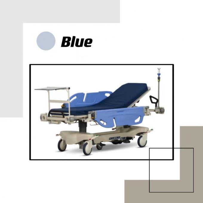 Xe đẩy Cáng cấp cứu Bệnh nhân Bệnh viện Long Life Màu xanh lam 0