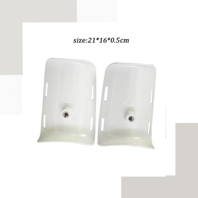 Giá đỡ chân bằng nhựa màu trắng cho giường bệnh viện phụ khoa 0