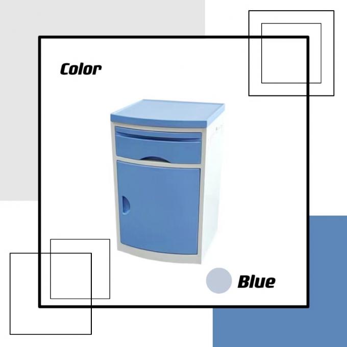 Vật liệu ABS bàn đầu giường bệnh viện màu xanh bệnh viện bàn đầu giường đặc biệt 0
