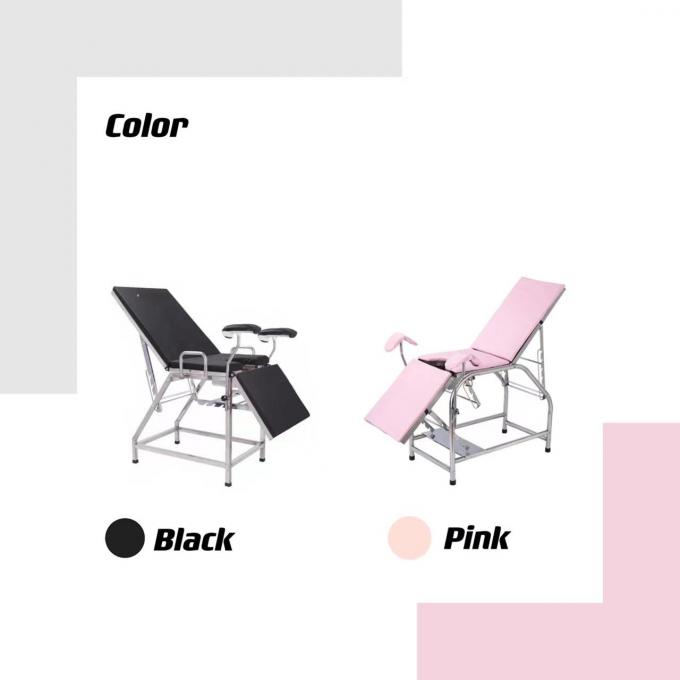 Giường giao hàng bệnh viện bằng thép không gỉ 304 Giường khám phụ khoa đơn giản 0