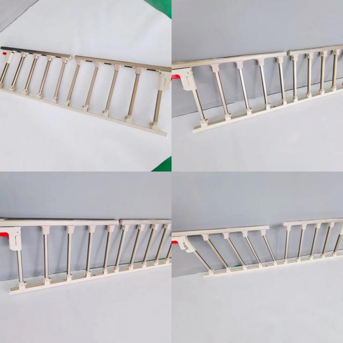 Tùy chỉnh bệnh viện giường Guardrail 10 Gear Double Switch nhôm hợp kim 0