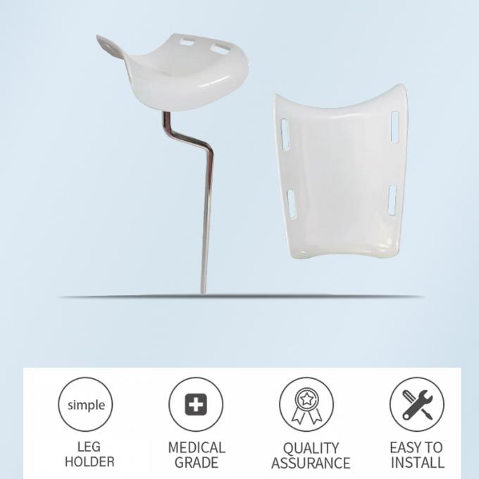 Bệnh viện Khung chân trắng với bộ phận giá đỡ Giường bệnh viện sử dụng 1