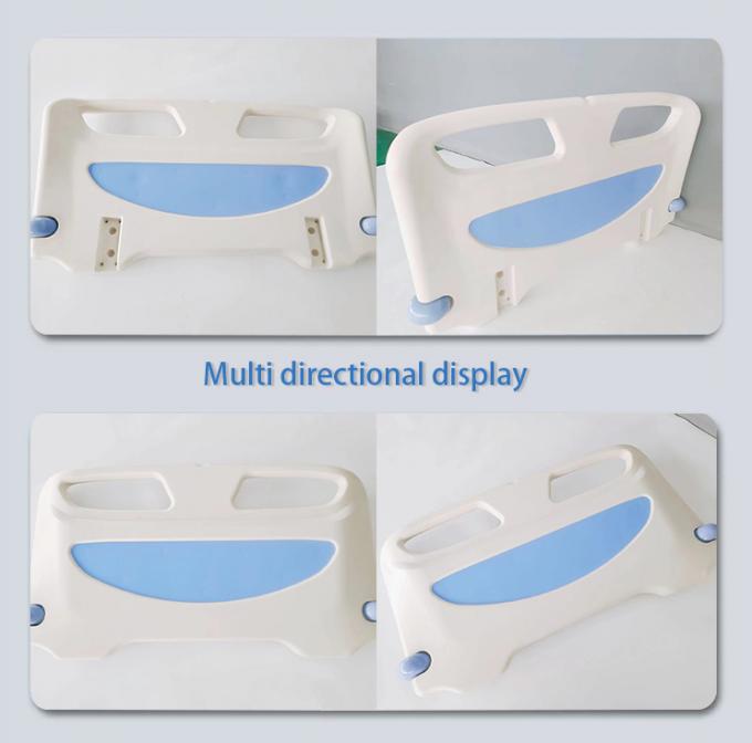 Đầu giường bệnh viện chất liệu PP xanh xanh và bảng đuôi giường 1