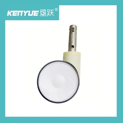 Mua 5 inch kiểm soát trung tâm giường bệnh viện bánh nướng y tế chuyên dụng màu trắng sản xuất trực tuyến