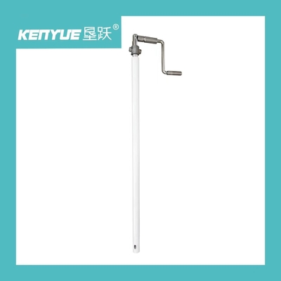 Mua Vật liệu kim loại trắng hình ống giường bệnh viện tay quay thép dưới giường sản xuất trực tuyến