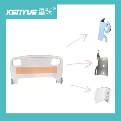 Mua Vật liệu ABS đầu giường và bàn chân giường bệnh viện Màu hạt gỗ sản xuất trực tuyến