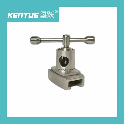 Mua Vật liệu kim loại bạc Phụ kiện bàn điều hành Thanh trượt bằng thép không gỉ sản xuất trực tuyến