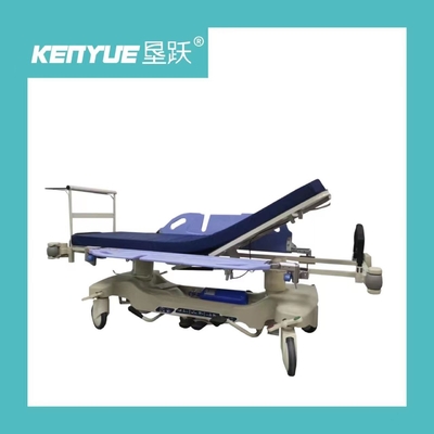 Mua Xe cứu thương thủy lực đặc biệt của bệnh viện có bánh xe màu xanh lam sản xuất trực tuyến
