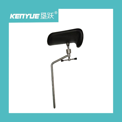 Mua Giá đỡ chân sản khoa bằng thép không gỉ bằng kim loại PU màu đen cho giường bệnh viện sản xuất trực tuyến