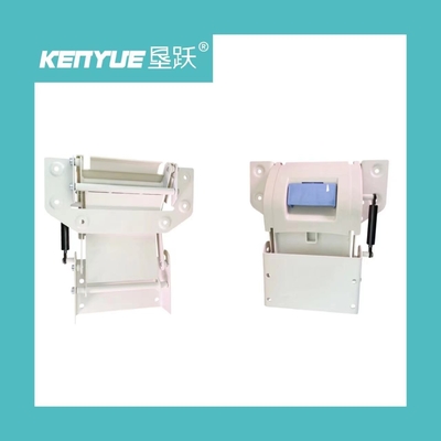 Mua Bệnh viện vật liệu kim loại đặc biệt khung giường khung bên đường ray màu xanh lam sản xuất trực tuyến