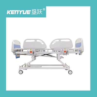 Mua Bốn tay quay Hướng dẫn sử dụng Bệnh viện Điều dưỡng Bệnh nhân Giường điều khiển Caster Tráng Epoxy sản xuất trực tuyến