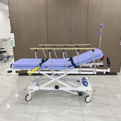 Mua Thép không gỉ máy bơm thủy lực Trolley đệm cho bệnh nhân sản xuất trực tuyến