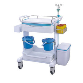 Mua Sickroom Nursery Xe đẩy dụng cụ y tế 1100 * 640 * 1000mm với hộp đựng thuốc sản xuất trực tuyến