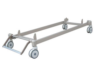 Mua Hệ thống phanh trung tâm Bánh xe cấp y tế 6 inch Hợp kim nhôm sản xuất trực tuyến