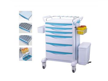 Mua Đồ nội thất y tế y tế khẩn cấp Xe đẩy thuốc mê có bánh xe im lặng sản xuất trực tuyến