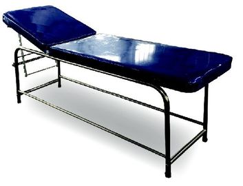 Mua Thép không gỉ Kiểm tra y tế Couch Chân màu xanh được trang bị với gốc cây PVC sản xuất trực tuyến