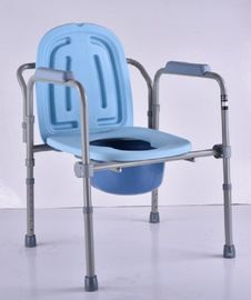 Mua Thiết kế gấp ghế bô Commodes Chất liệu màu xám Khung ống đồng sản xuất trực tuyến