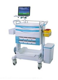 Mua Xe đẩy y tế bệnh viện ABS bền bỉ cho cấp cứu với các bộ phận tùy chọn Giỏ hàng y tế đa chức năng sản xuất trực tuyến