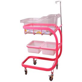 Mua Bệnh viện im lặng Castor Em bé Nôi nhựa màu hồng Swing Bassinet Hoạt động dễ dàng Em bé Bassinet Nôi sản xuất trực tuyến