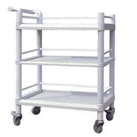 Mua Tải trọng mạnh Utlity Dụng cụ y tế Xe đẩy 3 tầng Xe đẩy nhựa sản xuất trực tuyến