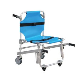 Mua Bệnh viện Bệnh viện Vật liệu thép không gỉ Màu xanh Xe đẩy bệnh viện có bánh xe sản xuất trực tuyến