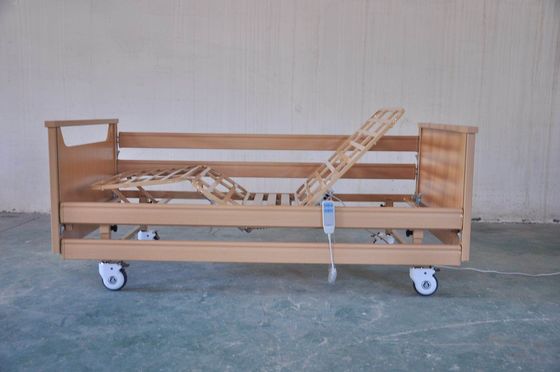 Mua Bệnh nhân bằng gỗ Tay vịn có thể gập lại Hai chức năng Chăm sóc điều dưỡng bằng điện sản xuất trực tuyến