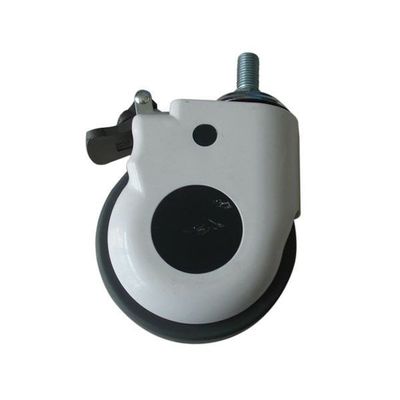 Mua Giường y tế Bệnh viện Bánh xe câm Bánh xe nhựa có phanh ABS Vỏ ngoài sản xuất trực tuyến