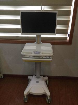 Mua Máy tính tích hợp Workstation Xe đẩy ABS Hồ sơ điều chỉnh Im lặng Castor sản xuất trực tuyến