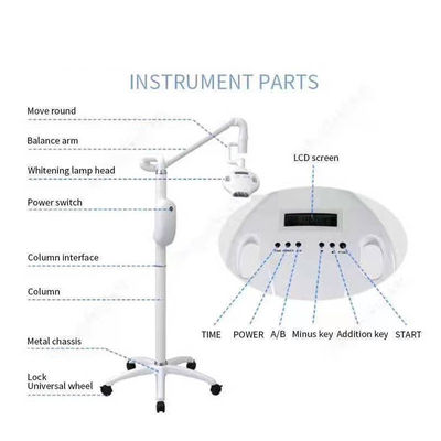 Mua Thiết bị làm trắng răng ba màu trắng Hệ thống đèn LED tẩy trắng sản xuất trực tuyến