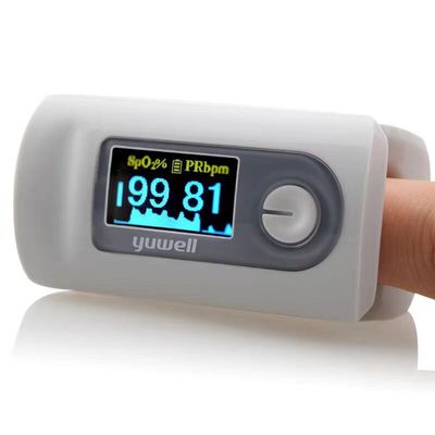 Mua Vật liệu nhựa Máy đo oxy xung ngón tay màu trắng cho máy đo oxy trong bệnh viện sản xuất trực tuyến