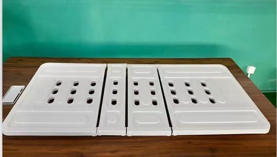 Mua Ban giường y tế màu trắng hình chữ nhật cho bệnh viện được sử dụng cho giường bệnh viện sản xuất trực tuyến