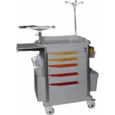 Mua Xe cứu thương ABS màu trắng của bệnh viện với bốn bánh xe sản xuất trực tuyến