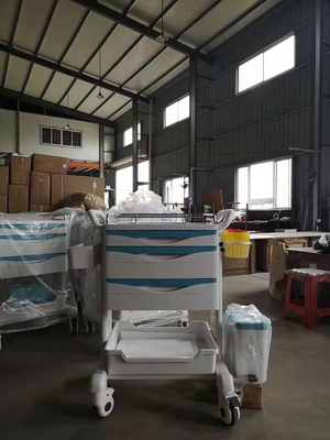 Bệnh viện xe đẩy dụng cụ phẫu thuật tạo hình phục vụ di chuyển cho y tế