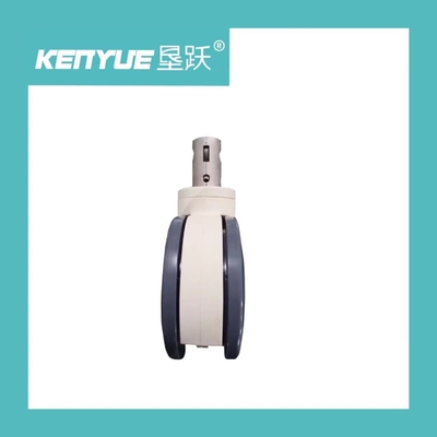 Bánh xe y tế bánh đôi 5 inch cho xe điều trị bệnh viện