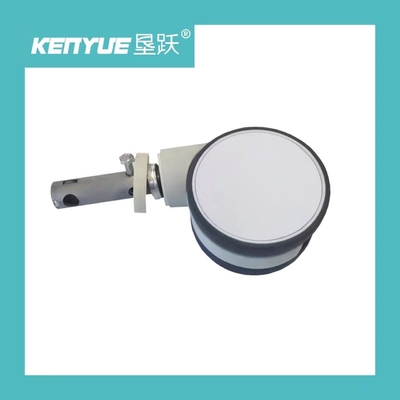 Bánh xe đẩy y tế điều khiển trung tâm 6 inch S Loại màu trắng cho bệnh viện