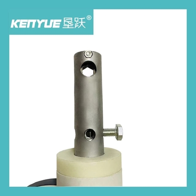 Bánh xe đẩy y tế điều khiển trung tâm 6 inch S Loại màu trắng cho bệnh viện