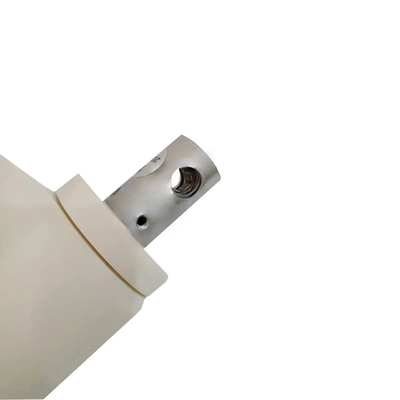 Bánh xe điều khiển trung tâm màu trắng Thiết bị y tế 6 inch đơn