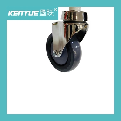 Phương pháp lắp đặt mới Bánh xe y tế không có phanh 4 inch